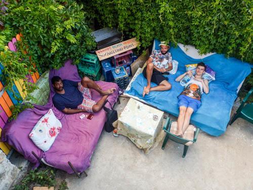Auberge de jeunesse Vampire Beach à Vama Veche Extérieur photo